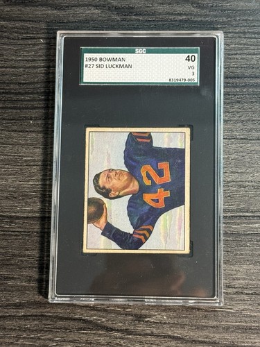 1950 Sid Luckman #27