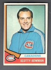 1974-75 Topps # 261 Scotty Bowman NRMT