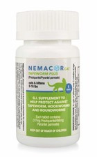 Nemacor Plus G.I. Support Supplement for Cats - Small Scored Tablets with Vanill