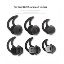 3 Pairs Silicone Ear Tips for Bose IE2 QC30 SoundSport Earphones Replacement Ear