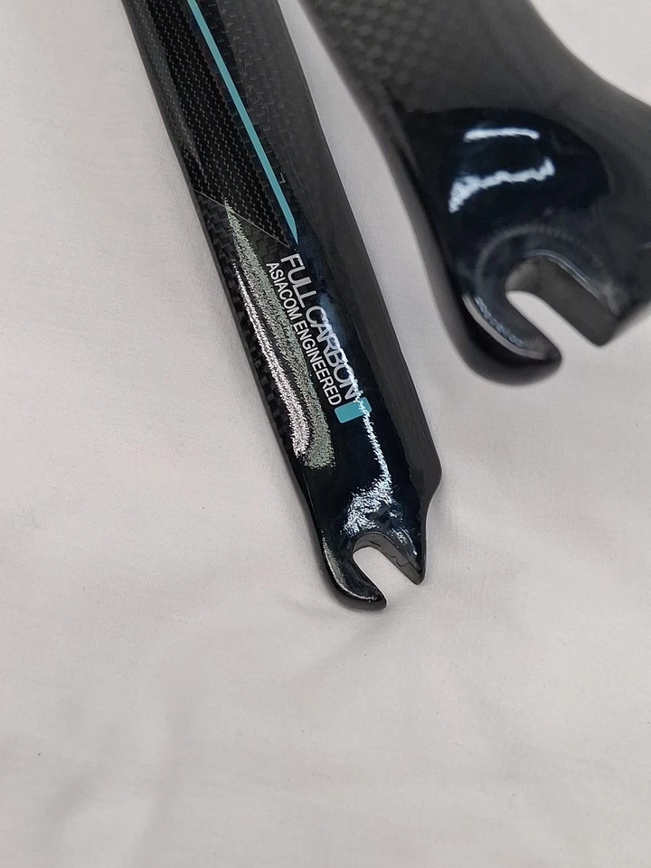 Horquilla de carretera ligera de carbono completo 700c 1-1/8" freno de llanta de dirección - E-VIP... Foto 4 de 4