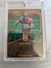  Donruss Elite Turn of the Century Nick Bosa auto RC #22/25 San Francisco 49ers 