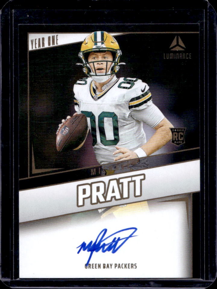 2024 Panini Luminance Michael Pratt Year One RPS RC Auto #YOS-MPT