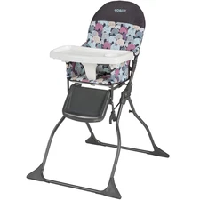 Kids Highchair for Baby, Simple Foldable High Chair, Convenient, Lightweight, an