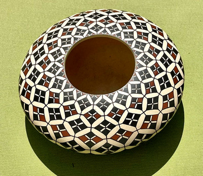 WONDERFUL MATA ORTIZ POT BY MASTER POTTER JUANA LEDEZMA VELOZ AMAZING DETAIL