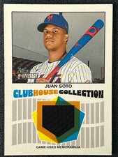 2026 Topps Heritage Club House Collection #CCR-JS Juan Soto GU Relic Mets