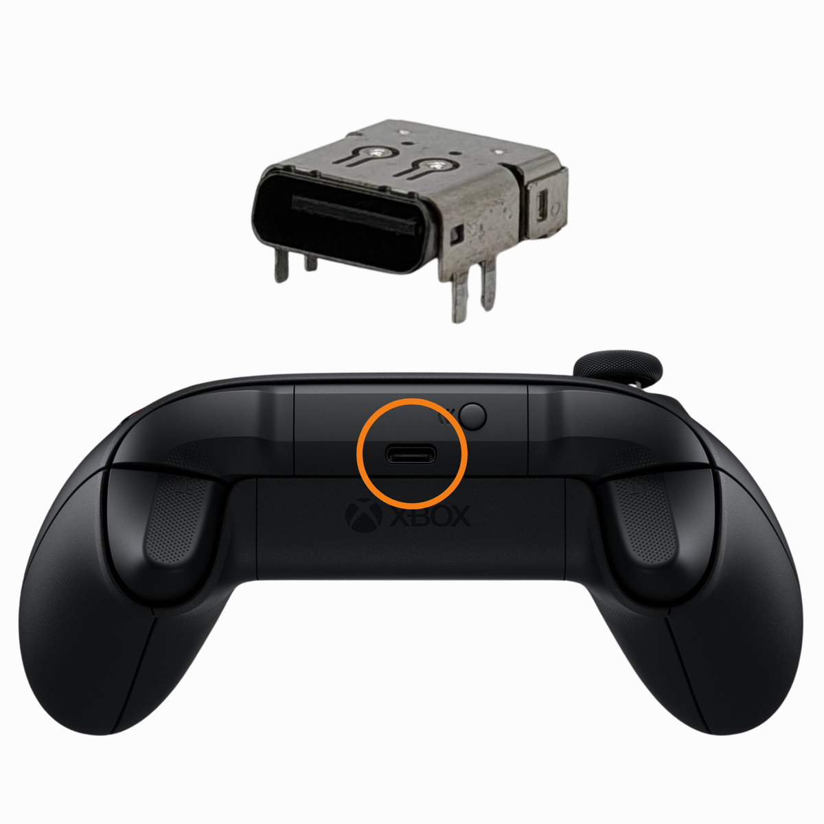 USB-C Port Replacement for Xbox Series X | S and Xbox One Elite 2