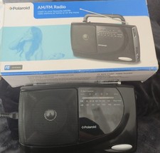 Polaroid AM/FM Portable Radio PKS-213A Boxed & Working Mint