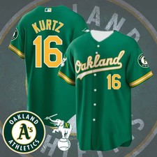 Nick Kurtz 16 Baseball Jersey Jersey S-5XL For Fans