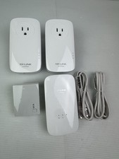 2 TP-LINK Powerline Kit AC1750 Wi-Fi Range Extender AV1200 TL-WPA8730 TL-PA8010P