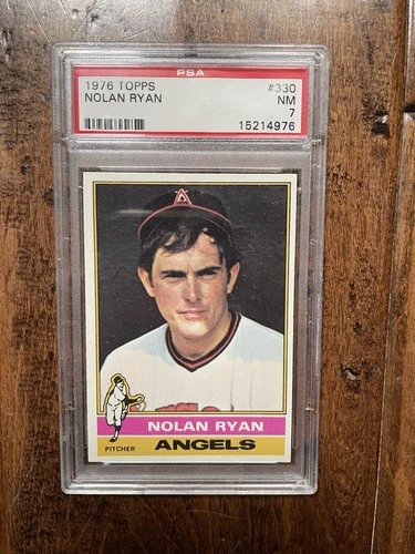 1976 Topps PSA 7 - Nolan Ryan #330