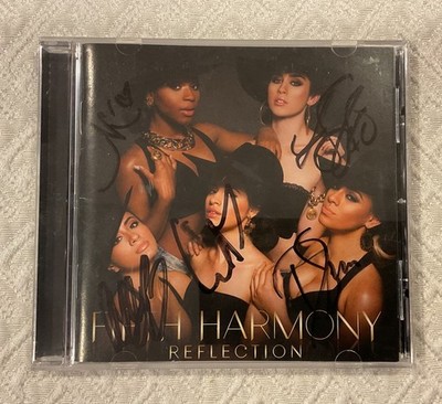 SIGNED Fifth Harmony Reflection CD, All 5 member s signatures.