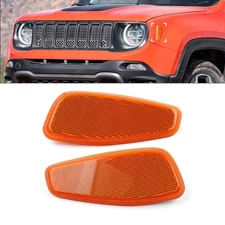 Side Marker Turn Signal Light Fender Lamp For Jeep Renegade 15-23