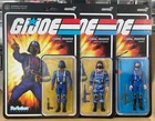 Super 7 G.I. Joe Cobra Trooper set of 3 Reaction Figures.