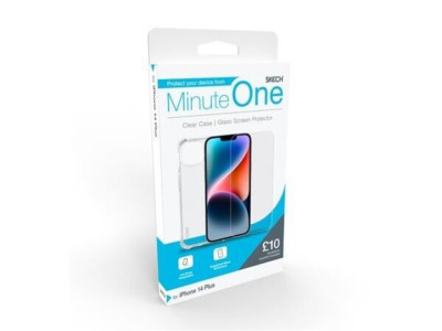 Google Pixel 3a XL Clear Case und Displayschutzfolie | Case It Minute One Bundle