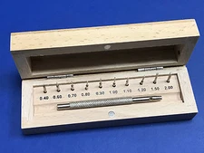 LINK PIN REMOVER TOOL SET FOR WATCH STRAPS BRACELETS (10 PINS 0.4mm-2mm) 