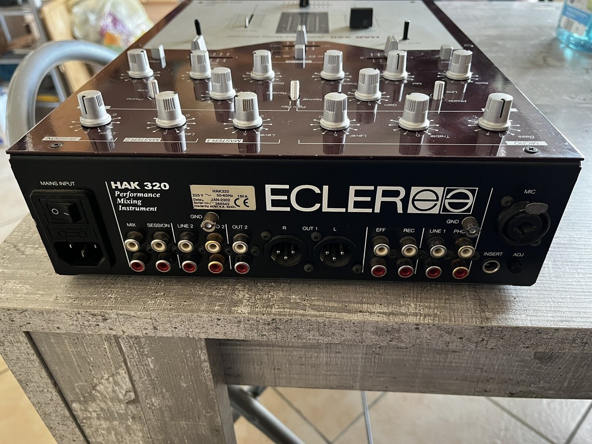 Ecler HAK 320 - DJ Battle Mixer | eBay