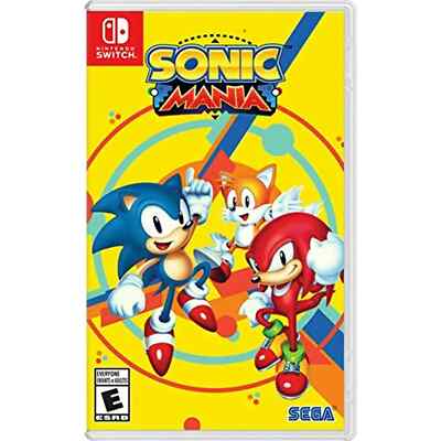 Sonic Mania & Super Street Racer- Nintendo switch Digital Codes