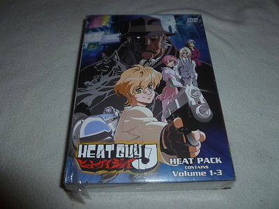 BRAND NEW SEALED BOXED JAPAN ANIME DVD SET HEAT GUY J HEAT