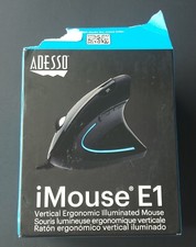 Illuminated Vertical Ergonomic Mouse - Adesso iMouse E1