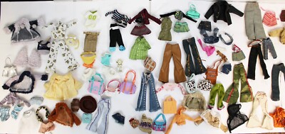 88 Pc Bratz Clothes Lot Wintertime Cloe Dana Beach Party Yasmin Boyz Fashion