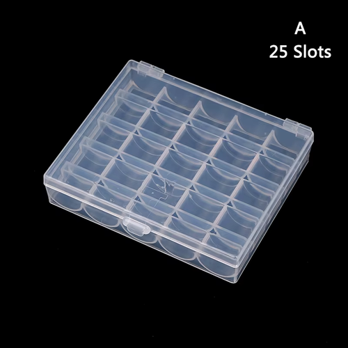 New 36 Slots Bobbins Box Storage Spool Case Sewing Machine Bobbin/Thread Store P