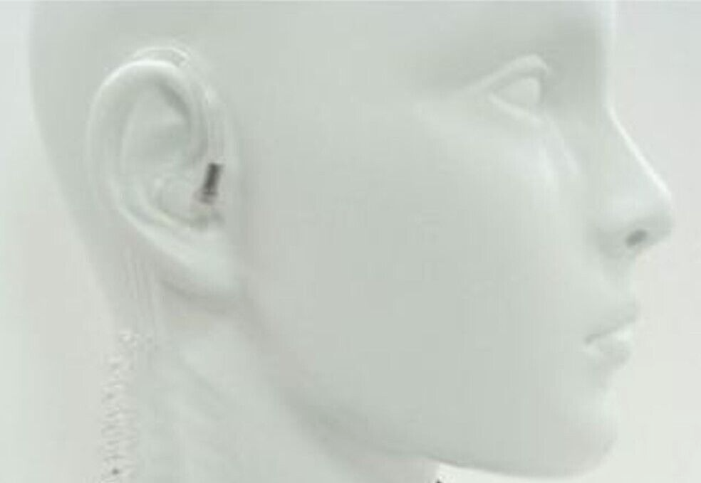 Casque Audio Transparent Mono Pour IPod MP3 MP4 - Jack 3,5 Mm - Neuf Sous Blister