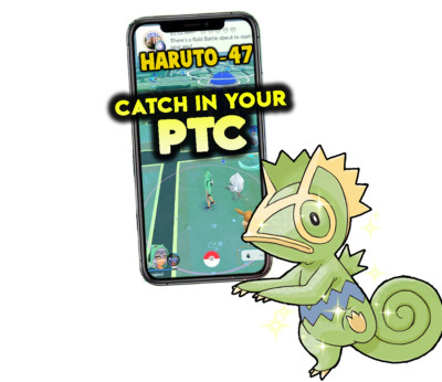 Pokemon Shiny Kecleon Catch in your P T C