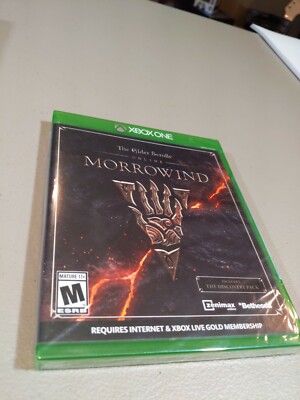 XBOX ONE THE ELDER SCROLLS ONLINE MORROWIND-NEW-SEALED IN PLASTIC- | eBay