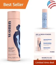 3.5 Oz Talc-Free Comfort Powder - Absorbs Moisture & Fights Odor Effectively