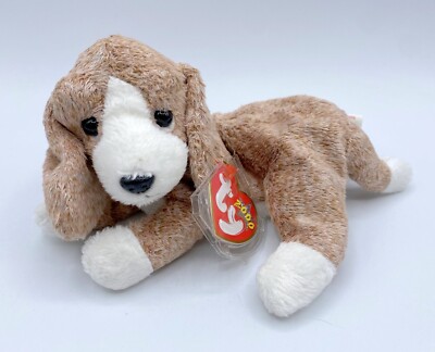 -G TY BEANIE BABY BABIES WITH TAG SNIFFER DOG 2000