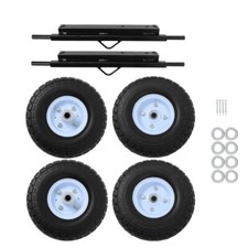 Wheel Kit For Honda Generator Eu3000is - Solid Never Flat Tires - All Terrain