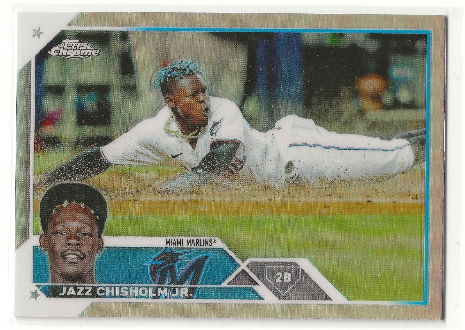 2023 Topps Chrome LUIS ARRAEZ Refractor #47 Miami Marlins