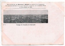 POSTAL ANTIGUA URUGUAY SARANDI Battlefield en muy buen estado