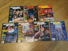 1984 Star Trek magazine ENTERPRISE INCIDENT lot of seven #s 14,16,18,19,21,23,24