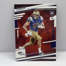 2022 Panini Prestige Football Greg Dulcich Base RC #386 Denver Broncos