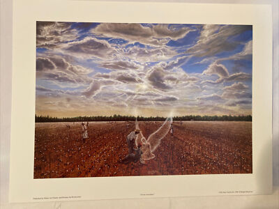 Divine Assistance By Jimi Claybrooks. 9 x12 . 1996 Paper Print. A48