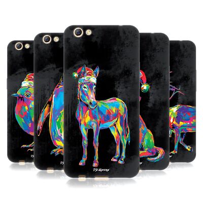 P.D. MORENO ANIMAL POP COLORS FÜR WEIHNACHTEN GEL HANDYHÜLLE FÜR OPPO HANDYS