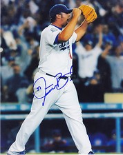 JONATHAN BROXTON  LOS ANGELES DODGERS    ACTION SIGNED 8x10