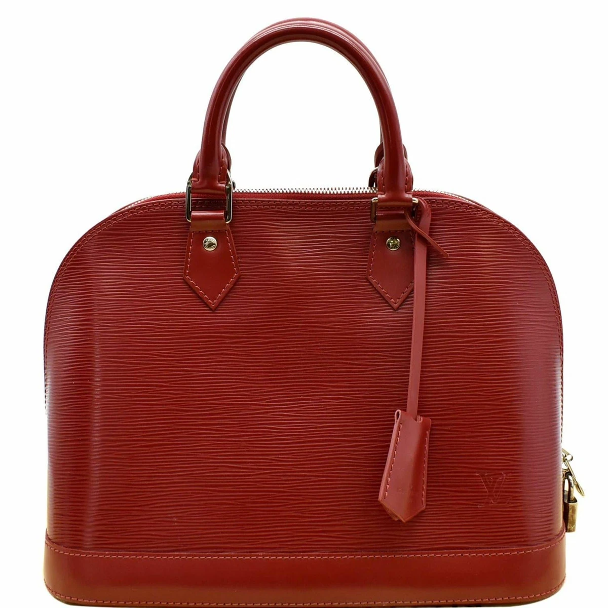 Louis Vuitton Alma Red Epi