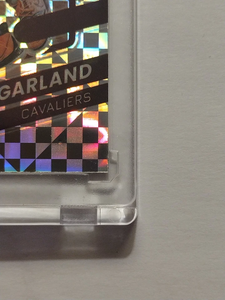 Pack to Plastic 2021-22 Optic Basketball #65 Darius Garland Checkerboard Prizm - Image 4 of 4