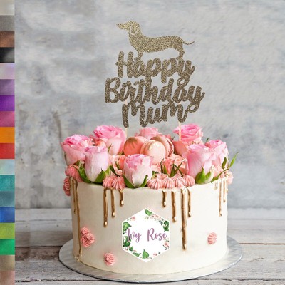 dachshund cake decorations