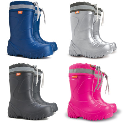 DEMAR kinder leichte EVA MAMMUT-S Thermostiefel Gummistiefel gefüttert
