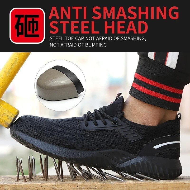 Chaussures de sécurité respirantes pour le travail en entrepôt et logistique