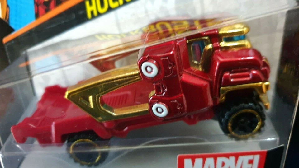 Hot Wheels Iron Man & Hulkbuster Diecast 2 Cars Marvel Superheroes Series 2015 - Image 4 of 4