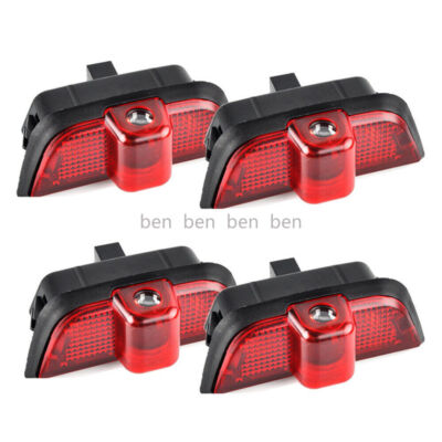 4x LED Door Light Laser Step Courtesy Ghost Shadow Projector For Mercedes Benz C