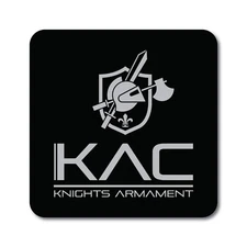 Knights Armament Company KAC Aluminum Sign 18in x 18in - Mancave Gun Room
