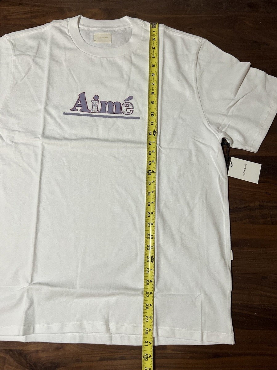 a*m様 Aime Leon Dore Tシャツ ホワイト　XL Aime Leon Dore Sketch Logo Tee Bright White Cotton T-Shirt Men's