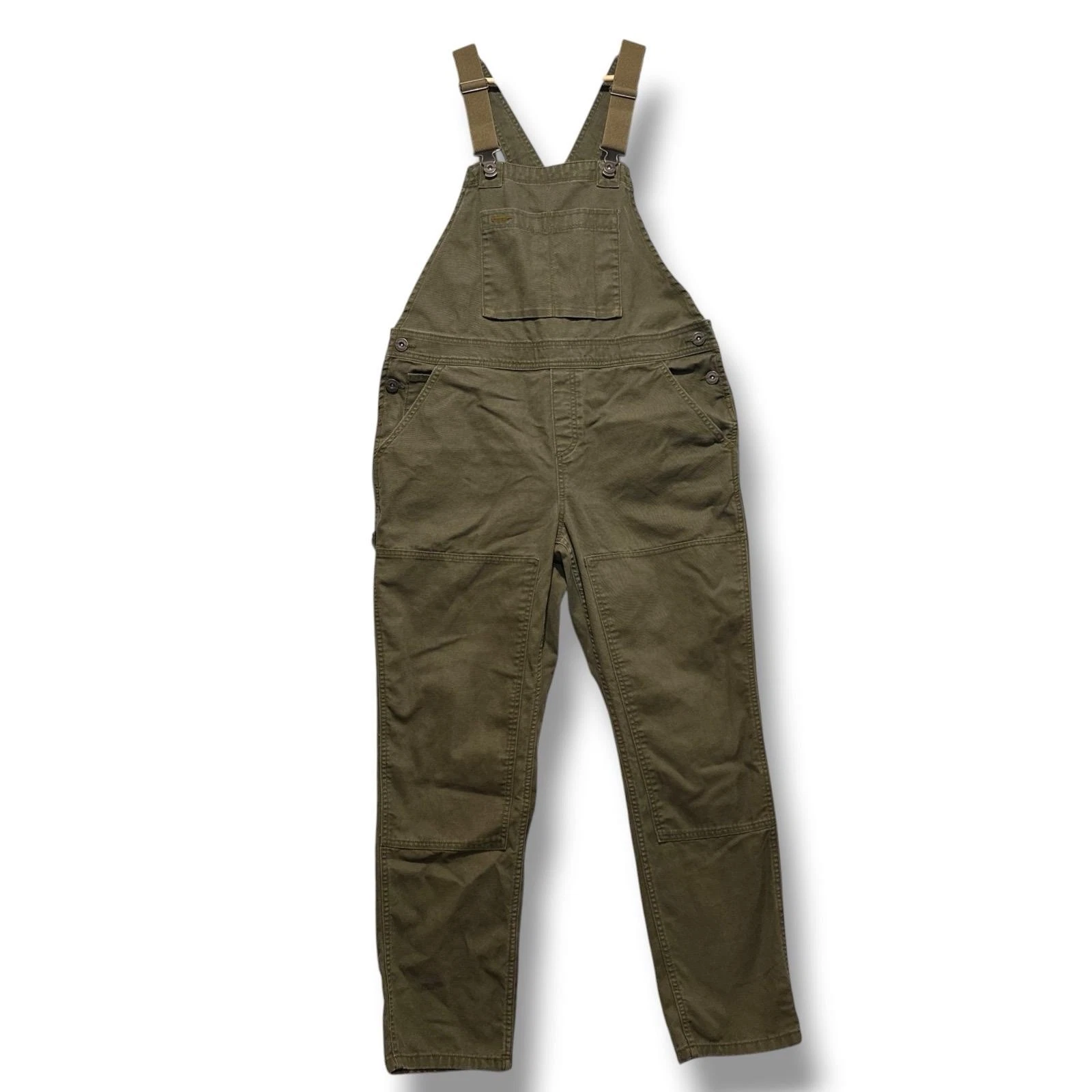 REI Co-op Trailsmith Overalls Women's 14 Green Relaxed Fit Elastic Strap Pockets
Opens in a new wind