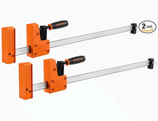 JORGENSEN 24" Bar Clamps Parallel Jaw Cabinet Master 2 Pack